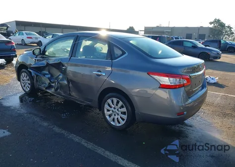 2015 Nissan Sentra S z USA, uszkodzony, nr VIN 3N1AB7AP3FY310244